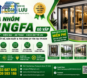 Cửa nhôm Xingfa Gò Vấp – Đơn vị thiết kế, sản xuất và thi công uy tín tại TP.HCM